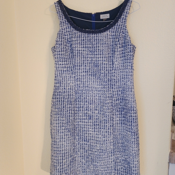 Tahari Bouclé Topper Jacket & Sheath Dress - Picture 7 of 15